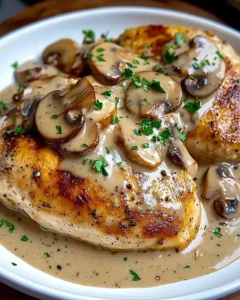 Schnelle Hähnchen-Pilzpfanne Einfach Herzhaft Genial