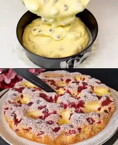 Schneller Kirschkuchen mit Vanillepudding – Einfach lecker 2 Schneller Kirschkuchen mit Vanillepudding – Einfach lecker