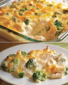 Überbackene Brokkoli Hähnchenfilets in cremiger Käsesauce 8 Überbackene Brokkoli Hähnchenfilets in cremiger Käsesauce