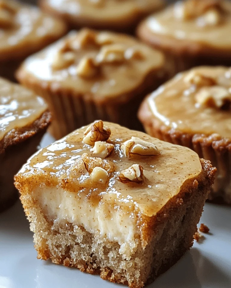 Bananen-Walnuss-Käsekuchen-Häppchen mit Ahornsirup 1 Bananen-Walnuss-Käsekuchen-Häppchen mit Ahornsirup