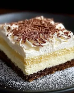 Einfacher Vanillecreme-Kuchen ohne Backen – Rezept 8 Einfacher Vanillecreme-Kuchen ohne Backen – Rezept