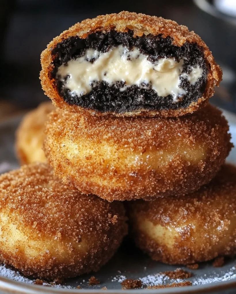 Frittierte Oreo Käsekuchen Bomben: Süße Verführung 2 Frittierte Oreo Käsekuchen Bomben: Süße Verführung