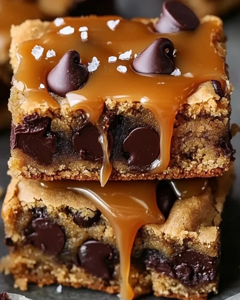 Gesalzene Karamell-Schoko-Keksriegel Selbstgemacht 4 Gesalzene Karamell-Schoko-Keksriegel Selbstgemacht