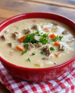 Herzhafte Kohlrabisuppe mit Hackfleisch Einfach Selbstgemacht 4 Herzhafte Kohlrabisuppe mit Hackfleisch Einfach Selbstgemacht