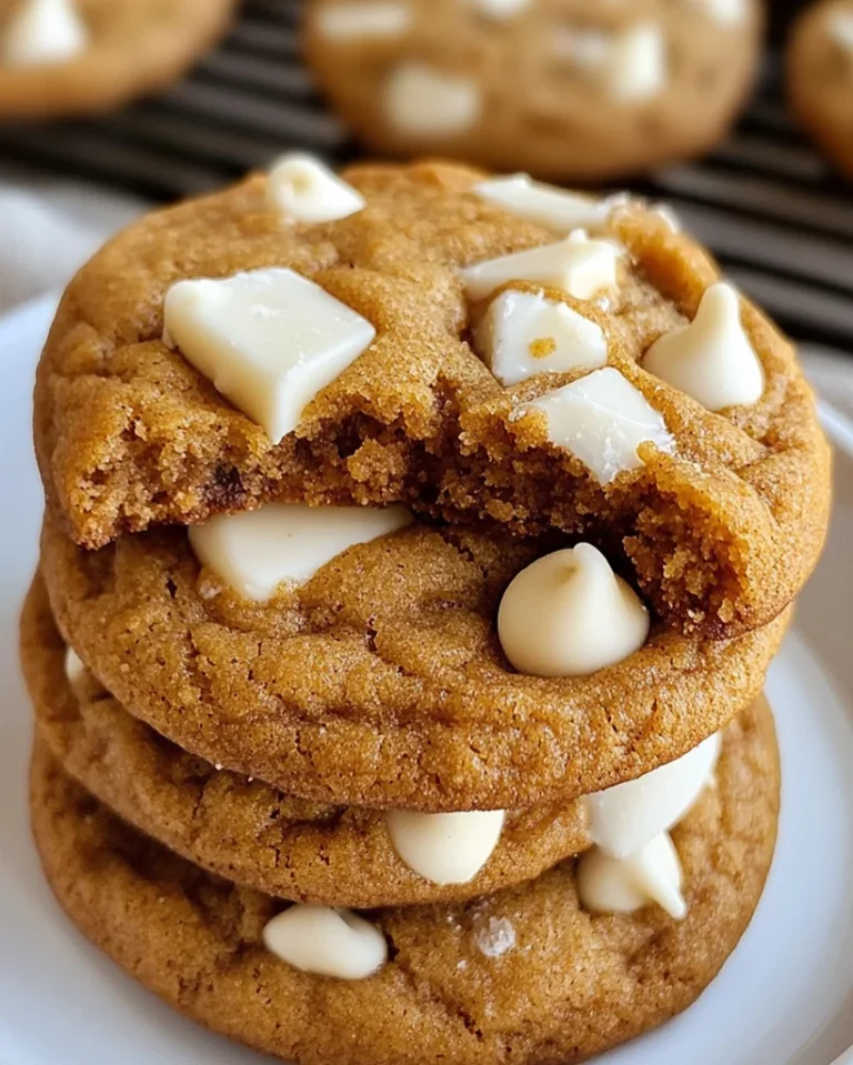 Kürbis-Cookies mit weißer Schokolade: Herbstlicher Genuss 3 Kürbis-Cookies mit weißer Schokolade: Herbstlicher Genuss