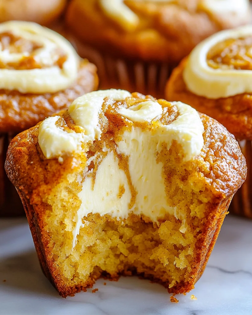 Kürbis-Frischkäse Muffins mit Swirl – Herbstrezept 2 Kürbis-Frischkäse Muffins mit Swirl – Herbstrezept