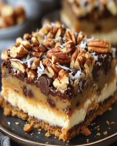 Magische Pekannuss-Cheesecake-Riegel Rezept für Genießer 2 Magische Pekannuss-Cheesecake-Riegel Rezept für Genießer