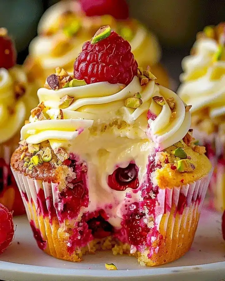 Pistazien-Himbeer Käsekuchen Cupcakes Einfach Selbst Backen 2 Pistazien-Himbeer Käsekuchen Cupcakes Einfach Selbst Backen