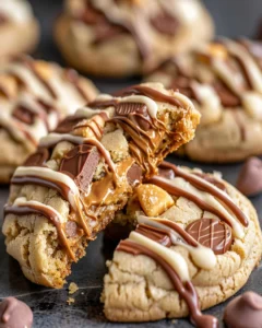 Reese's Erdnussbutter Käsekuchen Kekse Selbstgemacht