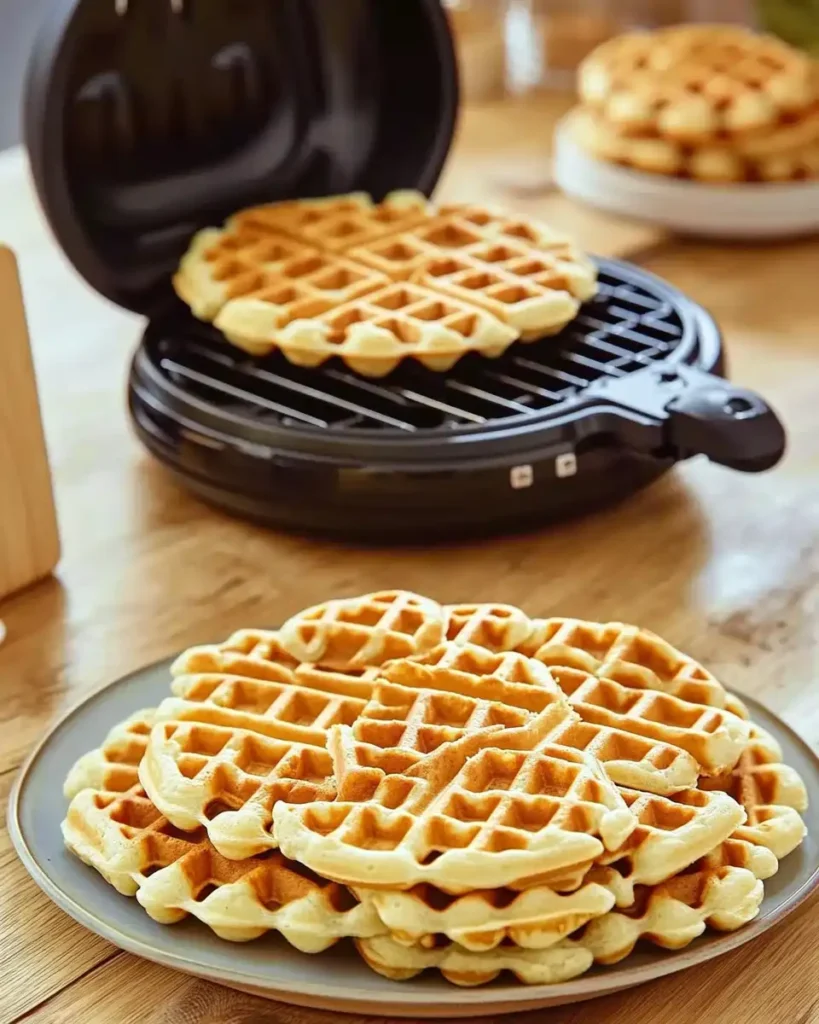 Saftige Vanille Joghurt Waffeln Einfach Selbst Gemacht 2 Vanille Joghurt Waffeln