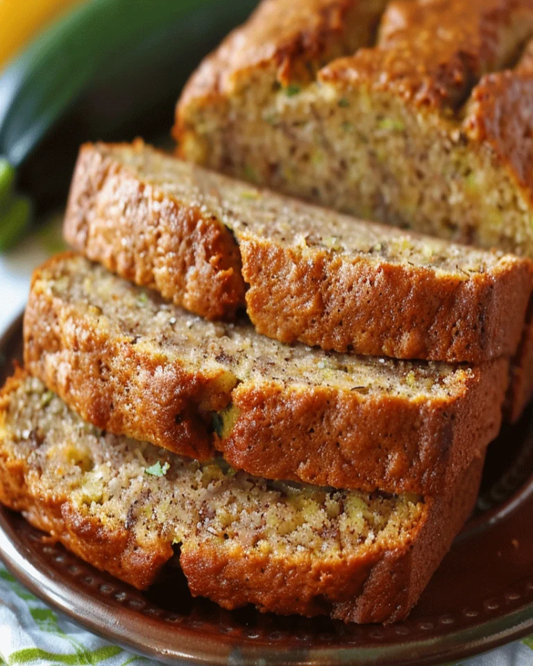 Saftiges Zucchini-Bananenbrot Rezept für Genießer