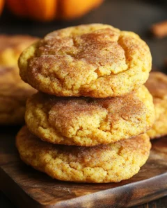 Weiche Kürbis Snickerdoodles Kekse Herbstlicher Genuss