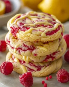 Weiße Schoko-Zitronen-Himbeer-Plätzchen Sommerlicher Genuss 7 Weiße Schoko-Zitronen-Himbeer-Plätzchen Sommerlicher Genuss