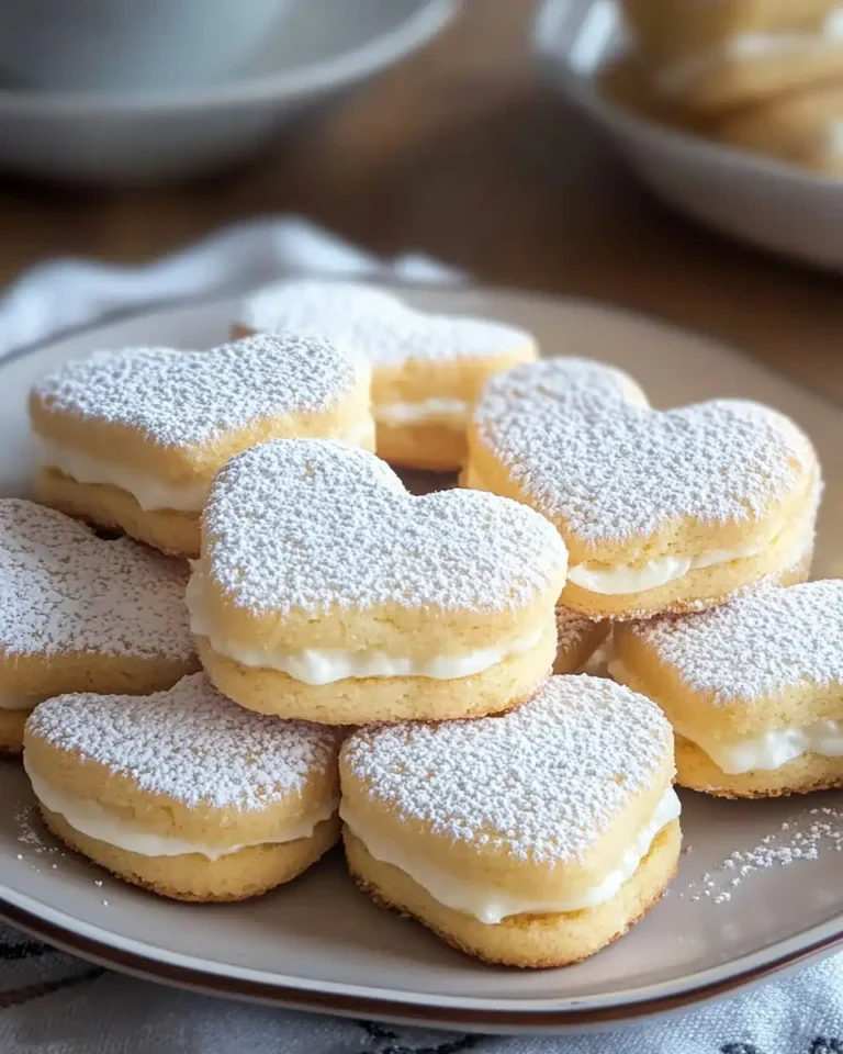Zarte Kekse mit cremiger Milchfüllung selbstgemacht 3 Zarte Kekse mit cremiger Milchfüllung selbstgemacht