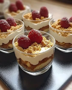 Advent Tiramisu mit Spekulatius und Beeren