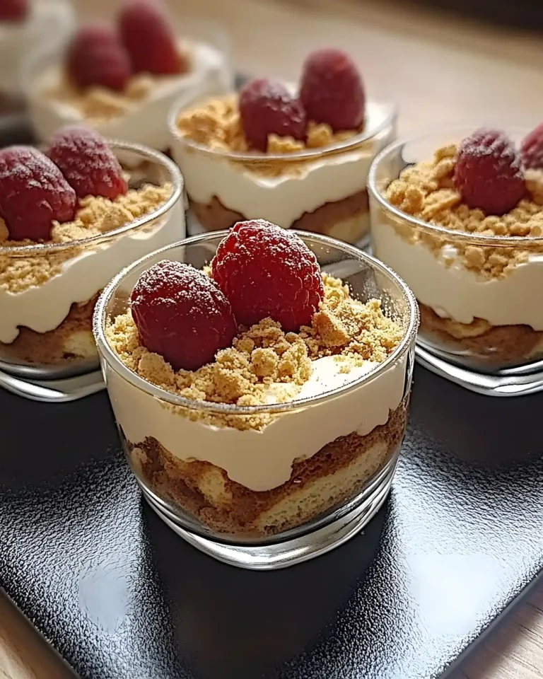 Advent Tiramisu mit Spekulatius und Beeren