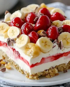 Bananensplit-Torte ohne Backen Einfach & Köstlich