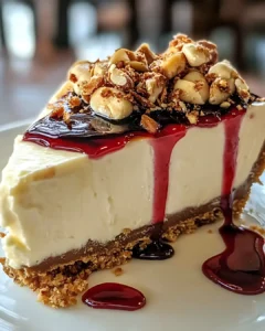 Cremiger Nuss Käsekuchen ohne Backen schnell gemacht