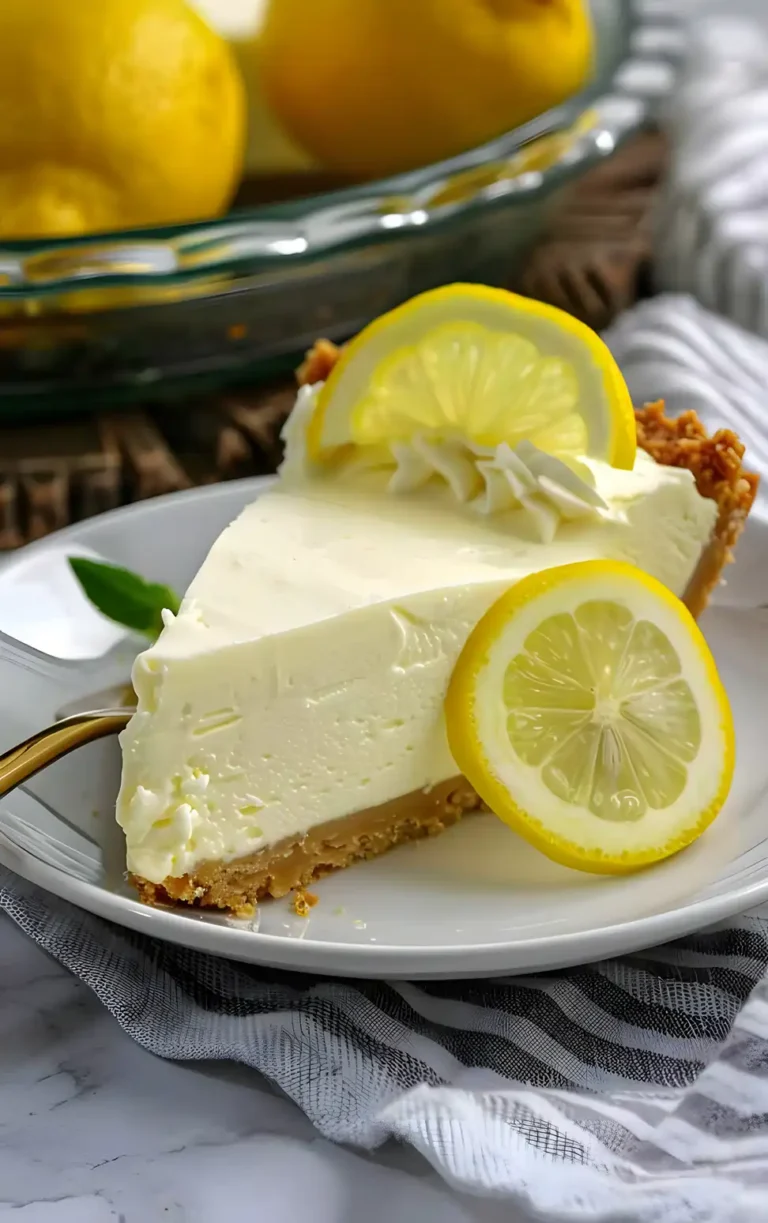 Cremiger Zitronen-Käsekuchen ohne Backen