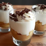 Cremiges Baileys Dessert im Glas