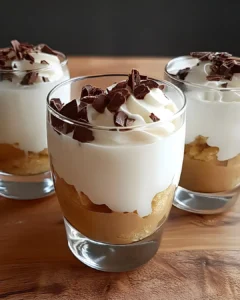 Cremiges Baileys Dessert im Glas