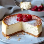 Cremigster Käsekuchen mit nur drei Zutaten