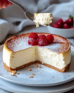 Cremigster Käsekuchen mit nur drei Zutaten 8 Cremigster Käsekuchen mit nur drei Zutaten