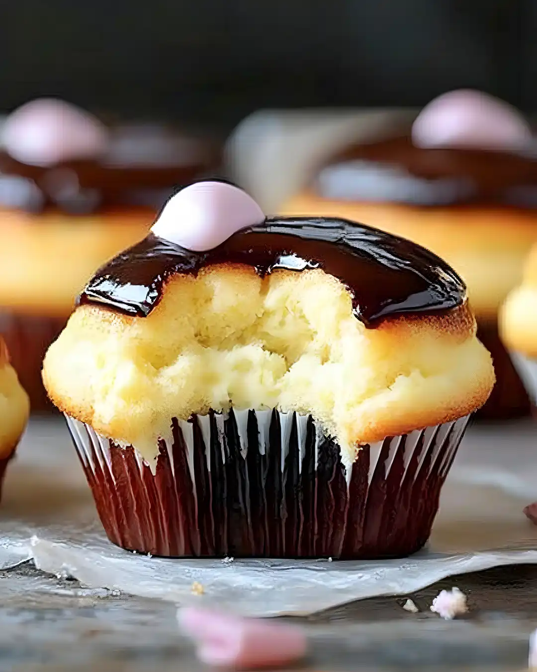 Saftige Donauwellen Muffins schnell und einfach backen 2 Saftige Donauwellen Muffins schnell und einfach backen