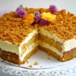 Einfache Honigtorte mit Saurer-Sahne-Creme