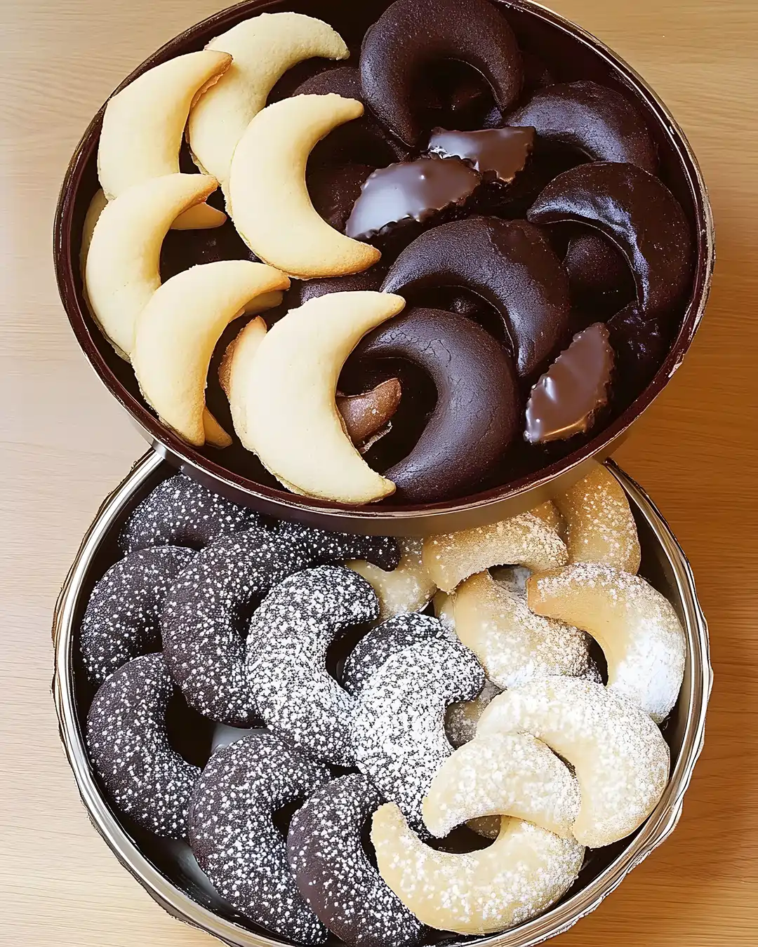 Einfache Puddingkipferl nach Omas Art