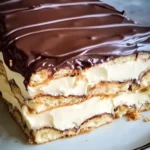 Einfacher Eclair Kuchen ohne Backen