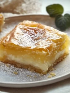 Griechischer Genuss Galaktoboureko mit Zitronensirup 2 Griechischer Genuss Galaktoboureko mit Zitronensirup