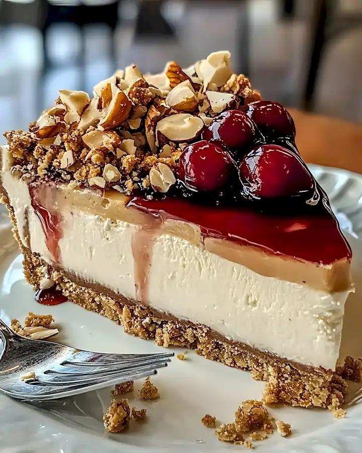 Nuss-Käsekuchen ohne Backen Einfach und Lecker