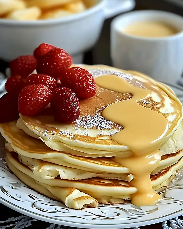 Quark Pfannkuchen ohne Mehl Einfach & Schnell