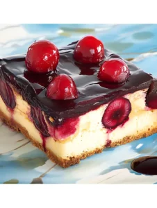 Saftige Donauwelle mit Kirschen und Vanillecreme