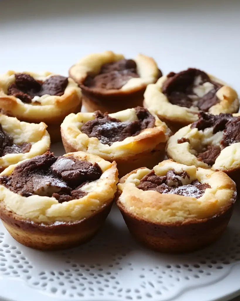 Saftige Zupfkuchen Muffins mit Paradiescreme