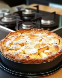 Saftiger Apfelkuchen schnell und einfach gebacken