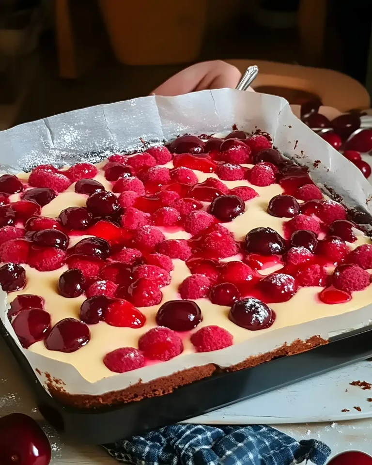Schneller Kirschkuchen mit Suchtfaktor 7 Schneller Kirschkuchen mit Suchtfaktor