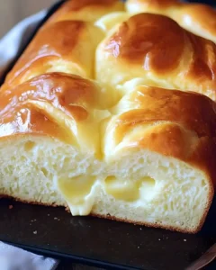 Schnelles Vanille Quarkbrot mit Zitrone