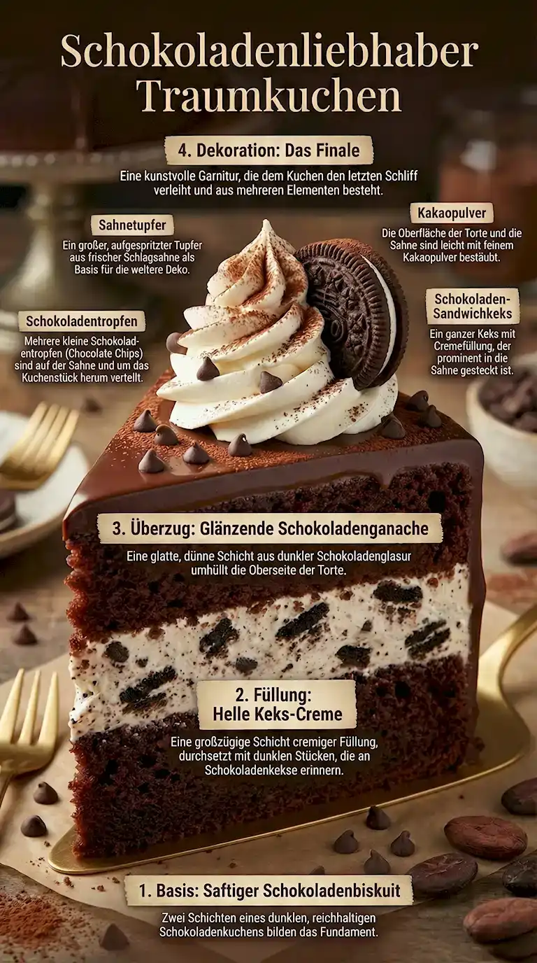 Saftiger Schokoladenkuchen für echte Genießer