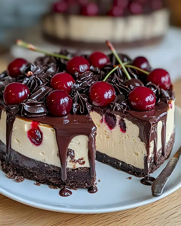 Schwarzwälder Käsekuchen Rezept Einfach & Lecker