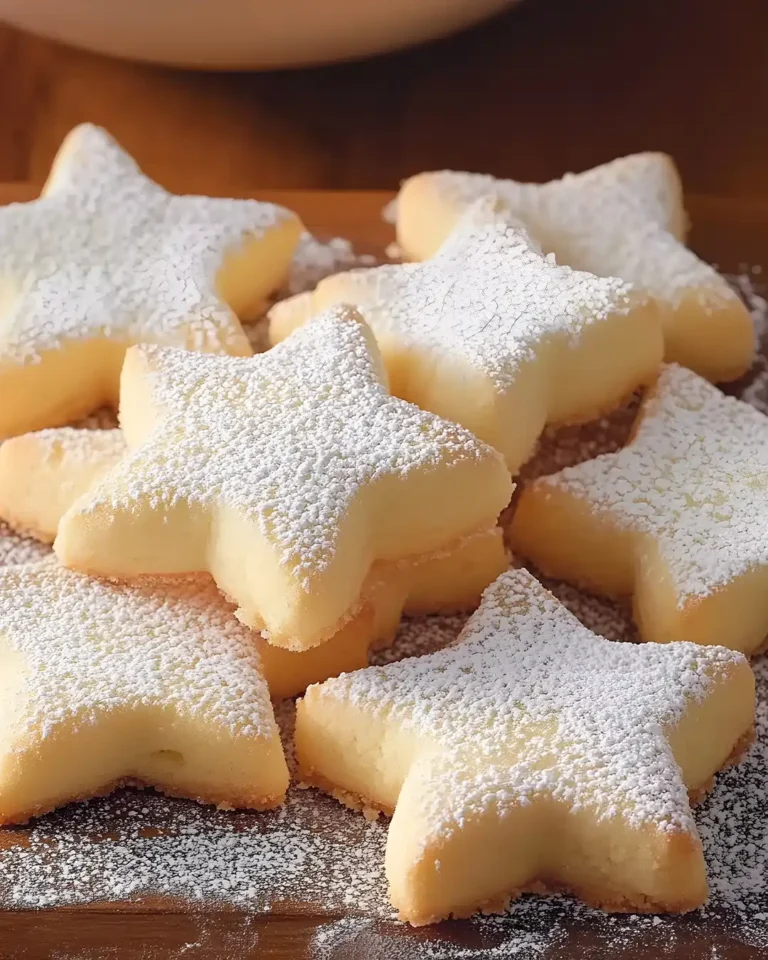 Vanillesterne Klassische Plätzchen für die Adventszeit