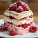 Weißes Schoko Himbeer Tiramisu ganz einfach