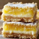 Zitronen-Cremekäse-Riegel schnell und einfach gemacht