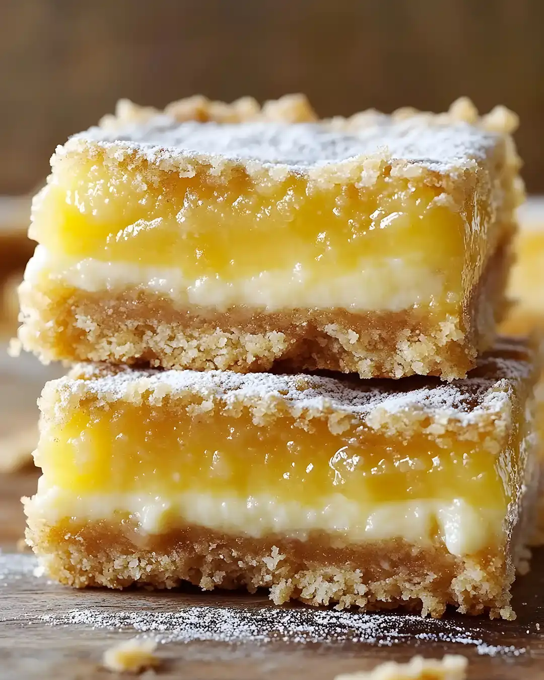 Zitronen-Cremekäse-Riegel schnell und einfach gemacht