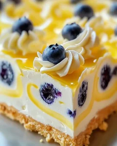 Zitronen Heidelbeer Käsekuchen mit leckerem Schwirle 7 Zitronen Heidelbeer Käsekuchen mit leckerem Schwirle