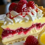 Zitronen Himbeer Käsekuchen einfach gemacht