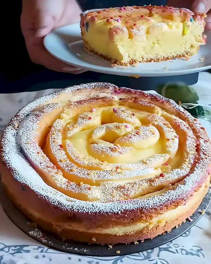 Apfelkuchen mit Vanillepudding: Cremig und saftig gebacken 2 Apfelkuchen Vanillepudding