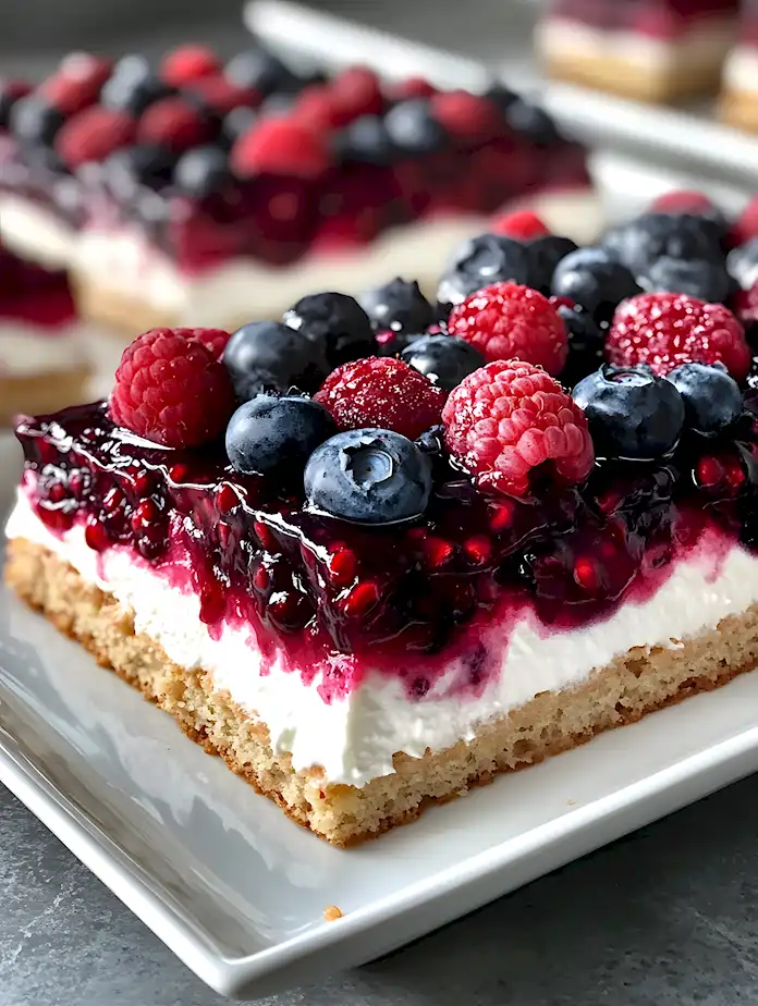 Beeriger No-Bake Käsekuchen ganz einfach gemacht 3 Beeriger No-Bake Käsekuchen ganz einfach gemacht