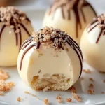 Blitzschnelle Käsekuchen Kugeln ohne Backen